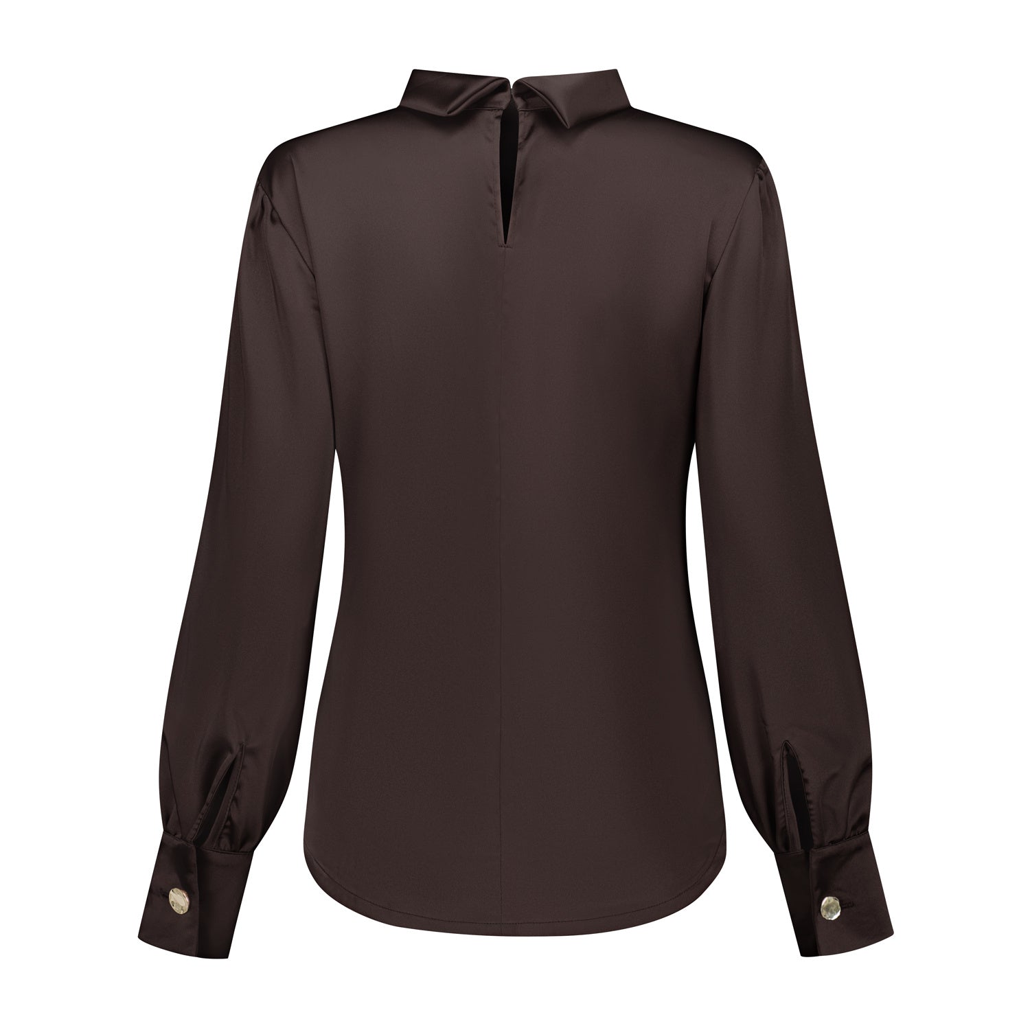 Port Lavande Blouse Evalien donkerbruin
