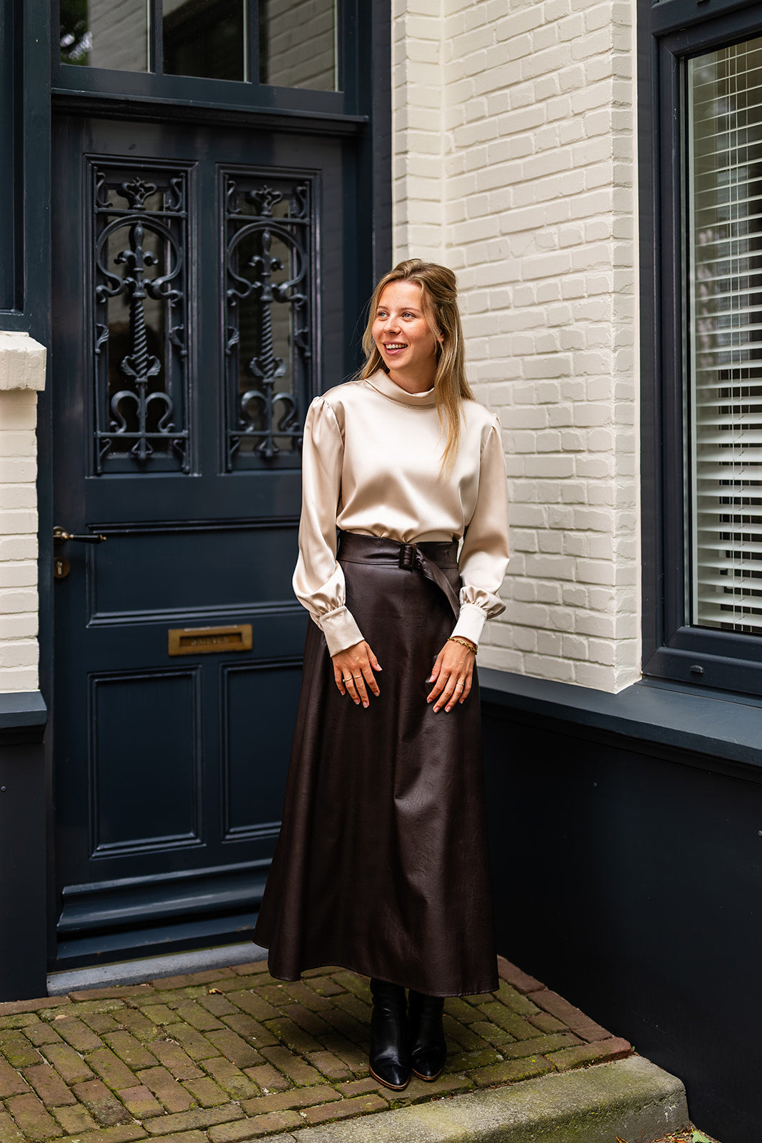 Port Lavande Blouse Evalien zand