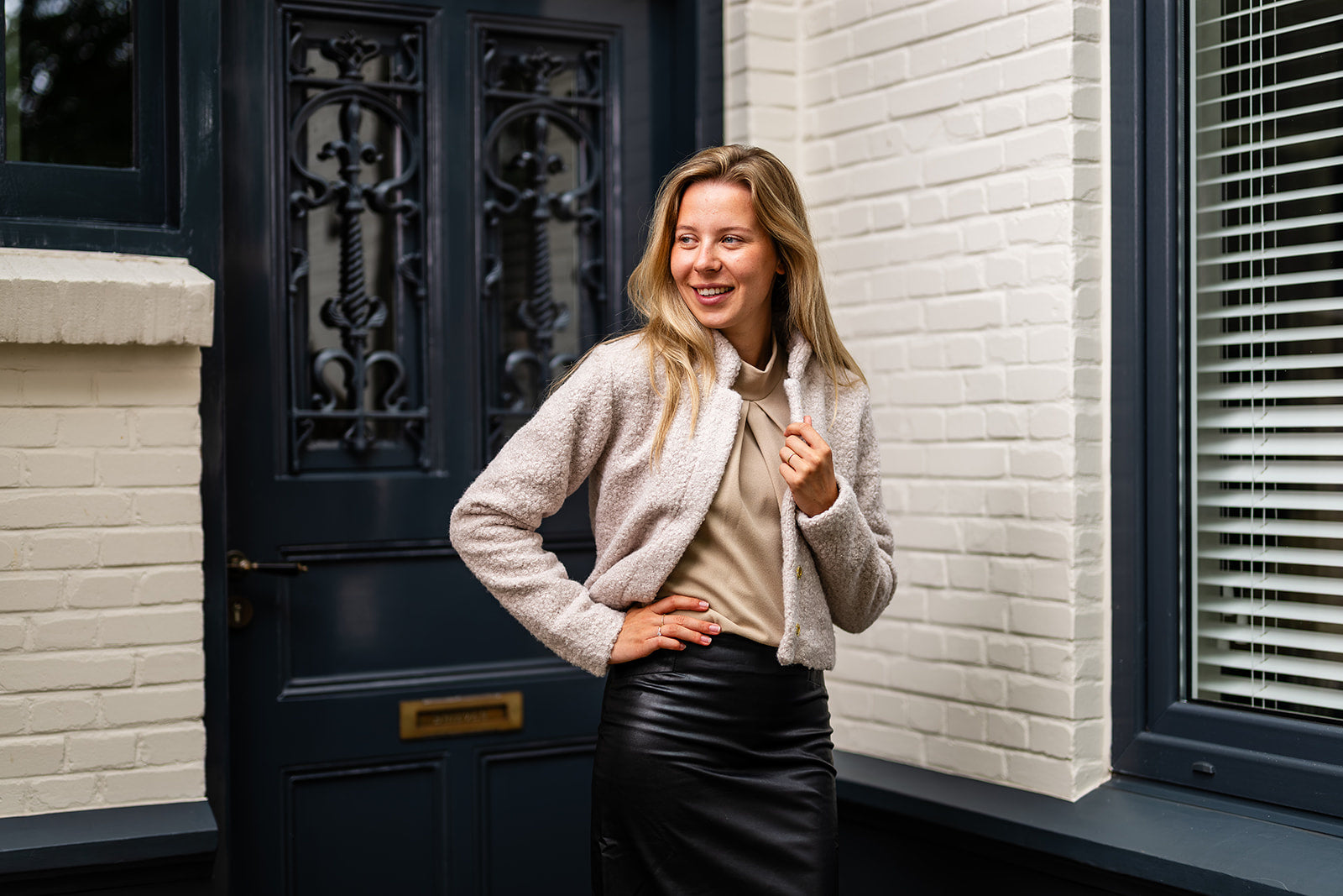 Port Lavande Blouse Evalien zand