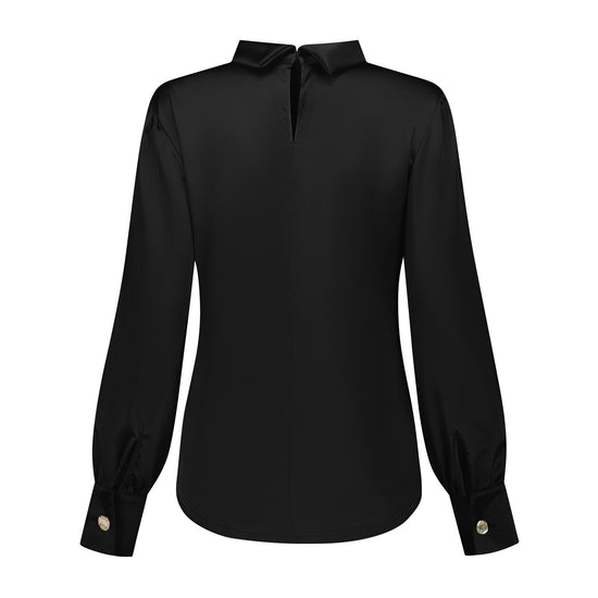 Port Lavande Blouse Evalien zwart