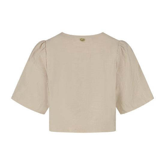 Port Lavande Blouse Geerke donkerzand