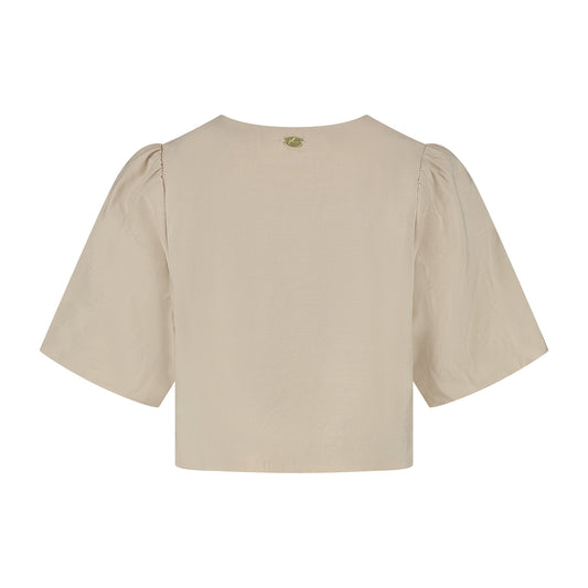 Port Lavande Blouse Geerke donkerzand