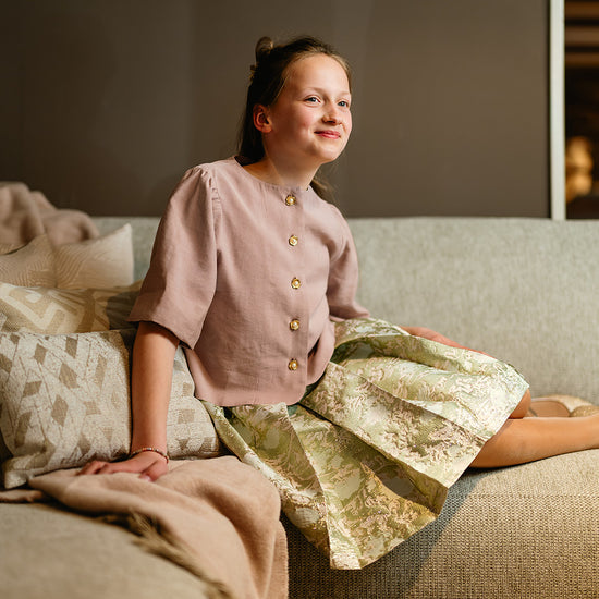 Port Lavande Blouse Geerke poederrose
