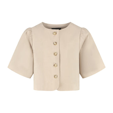 Port Lavande Blouse Geerke zand