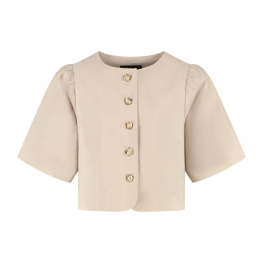 Port Lavande Blouse Geerke zand