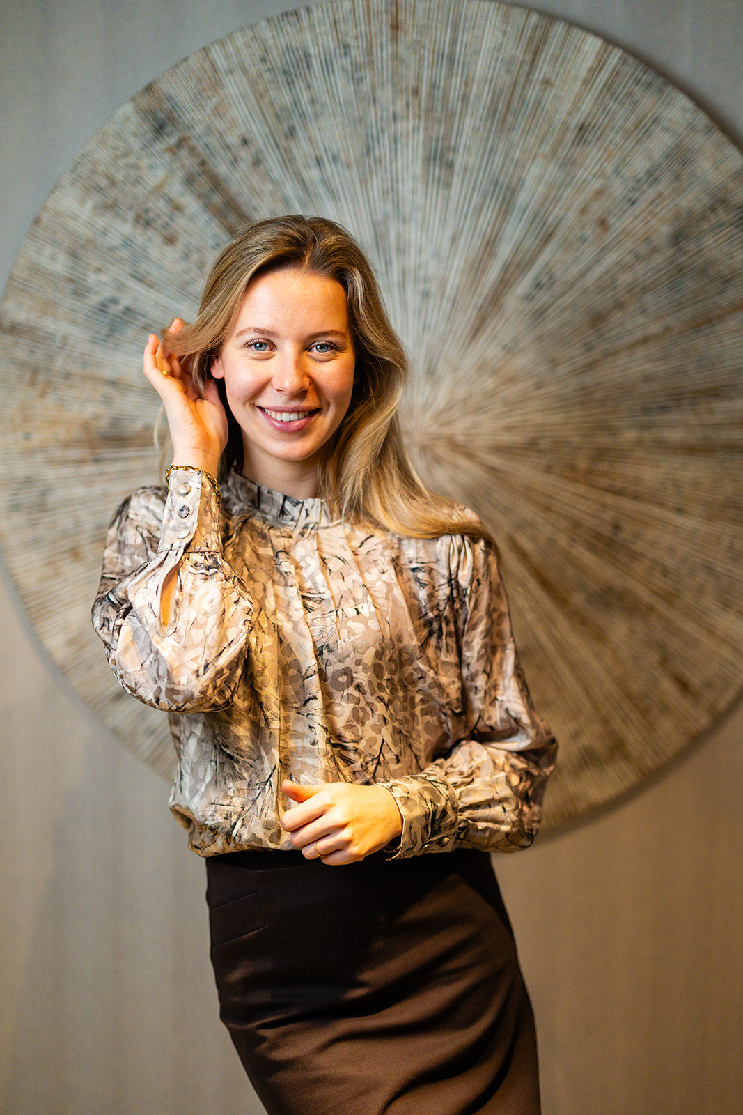 Port Lavande Blouse Jola zand
