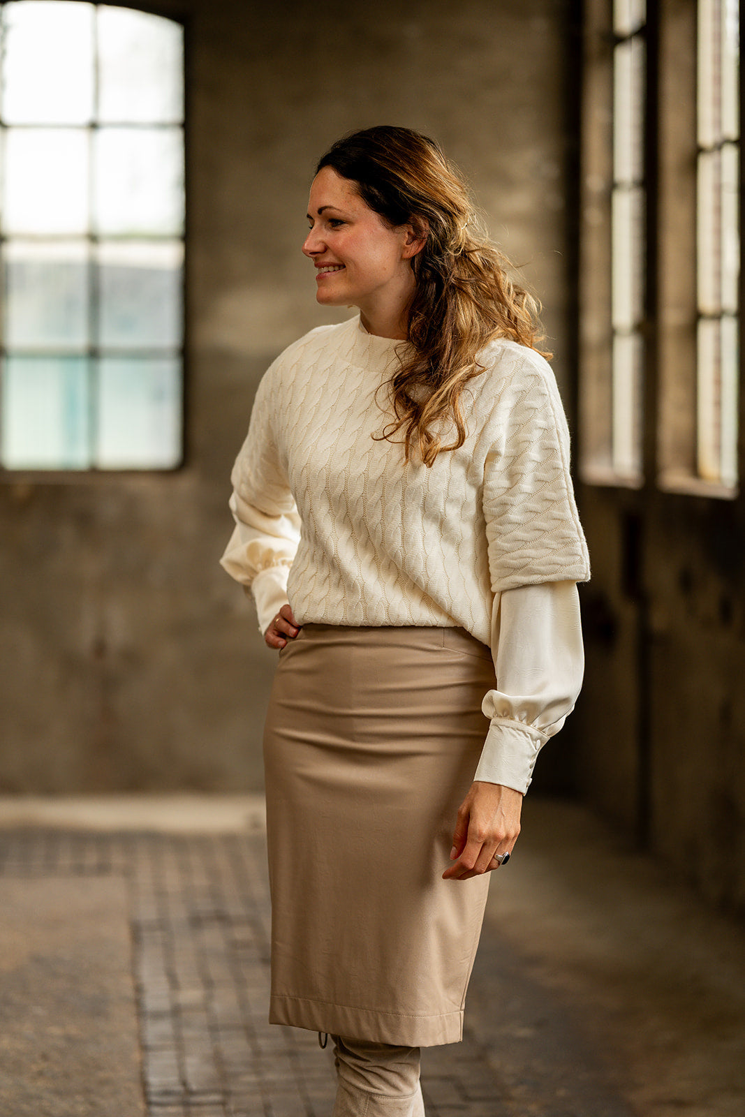 Port Lavande Blouse Jolijn creme