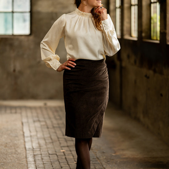 Port Lavande Blouse Jolijn creme