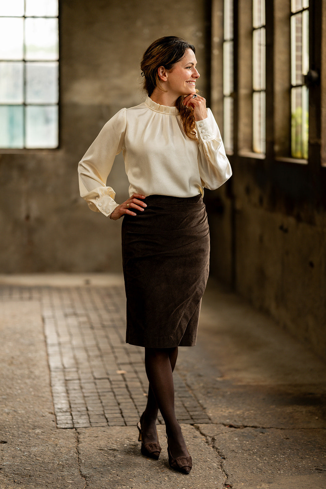 Port Lavande Blouse Jolijn creme