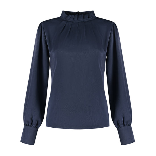 Port Lavande Blouse Jolijn donkerblauw