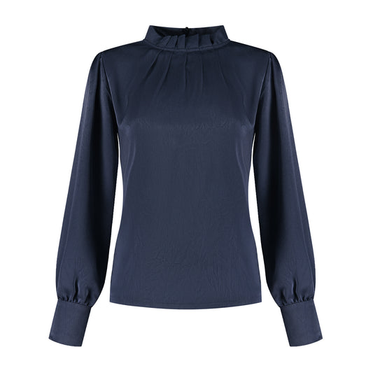 Port Lavande Blouse Jolijn donkerblauw