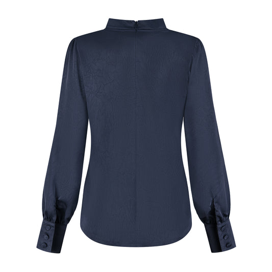 Port Lavande Blouse Jolijn donkerblauw