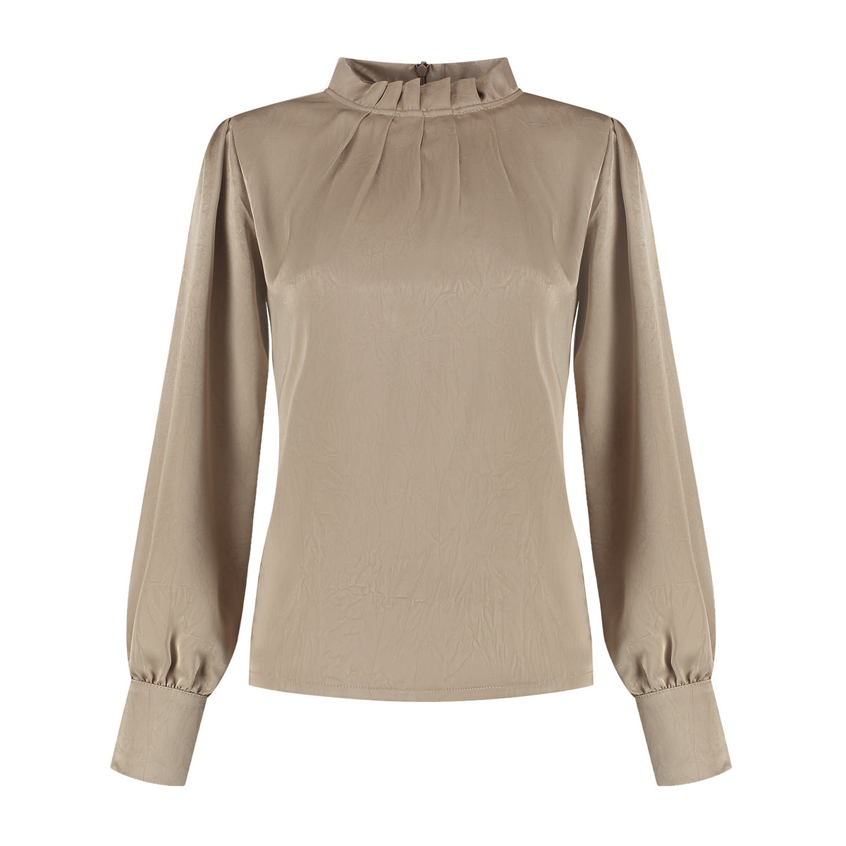 Port Lavande Blouse Jolijn donkerzand