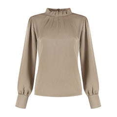 Blouse Jolijn donkerzand