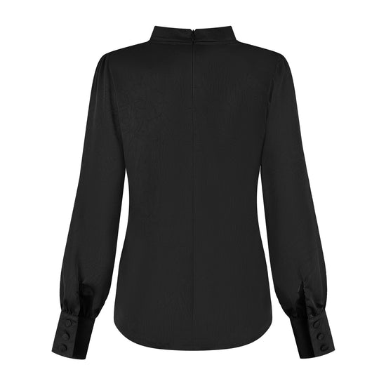 Port Lavande Blouse Jolijn zwart