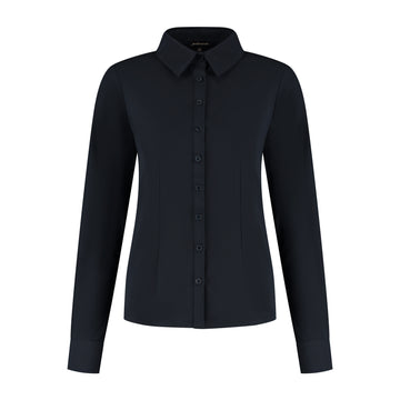 Port Lavande Blouse Louise donkerblauw