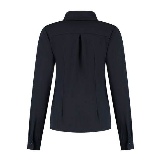 Port Lavande Blouse Louise donkerblauw