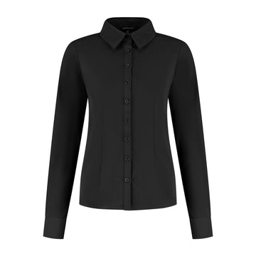 Port Lavande Blouse Louise zwart