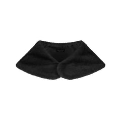 Black fur stole