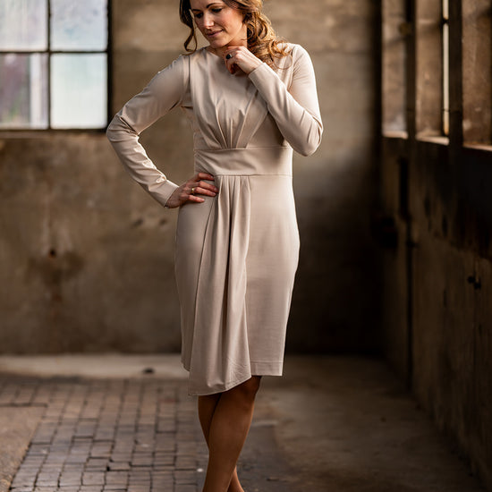 Port Lavande Jurk Alisha zand