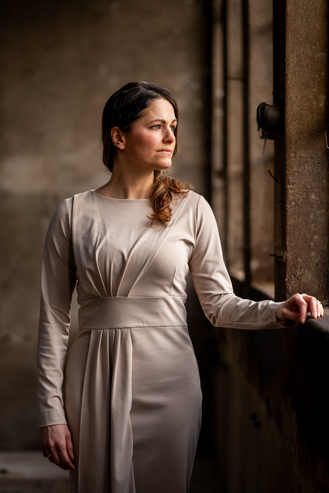 Port Lavande Jurk Alisha zand