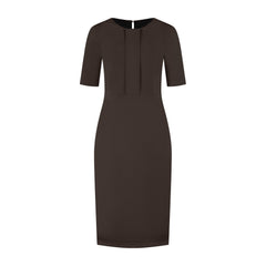 Dress Anneke dark brown