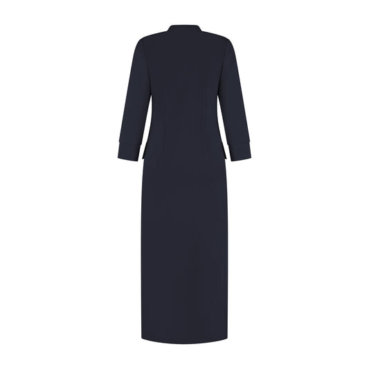Port Lavande Jurk Babette donkerblauw