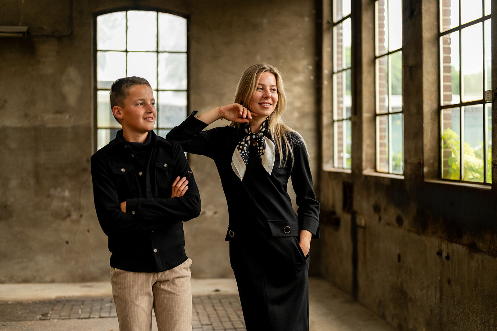 Port Lavande Jurk Babette zwart
