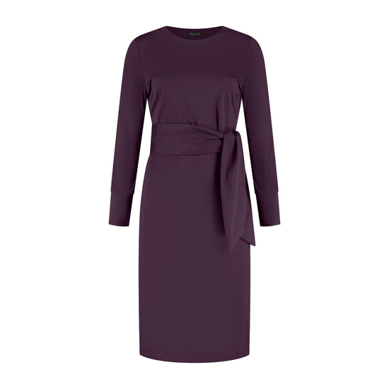 Port Lavande Jurk Doortje aubergine