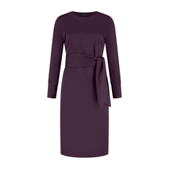 Dress Doortje aubergine