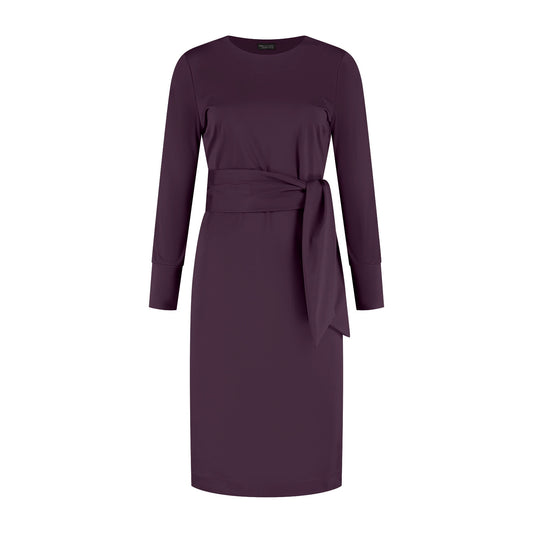 Port Lavande Jurk Doortje aubergine