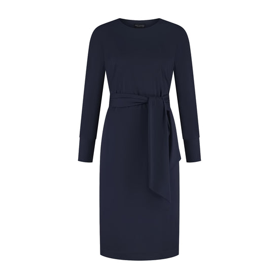 Port Lavande Jurk Doortje donkerblauw