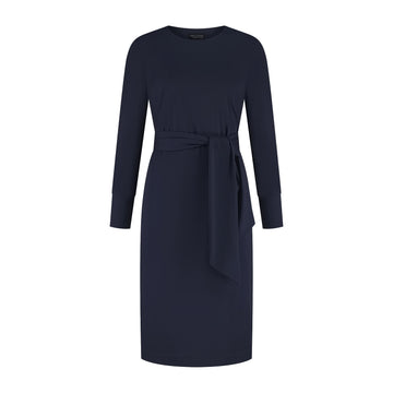Port Lavande Jurk Doortje donkerblauw