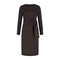 Dress Doortje dark brown