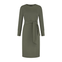 Dress Doortje olive green