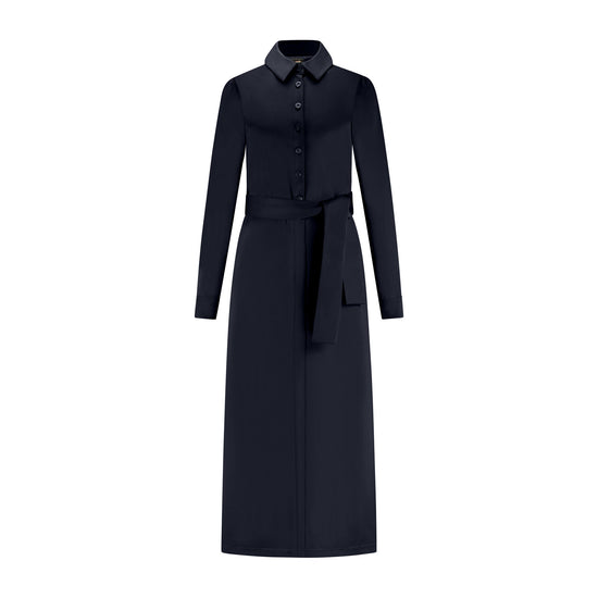 Port Lavande Jurk Floor donkerblauw