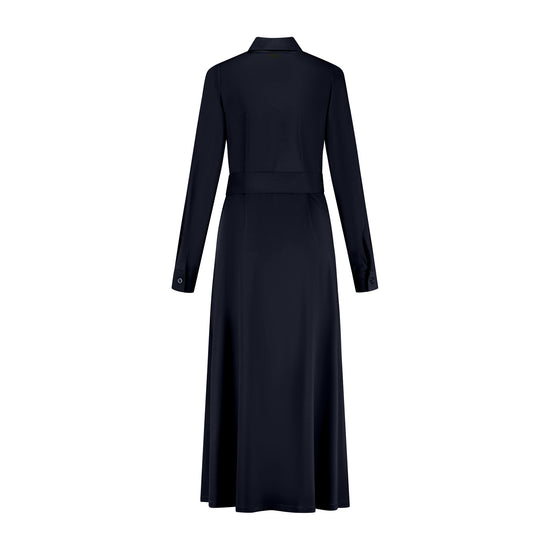 Port Lavande Jurk Floor donkerblauw