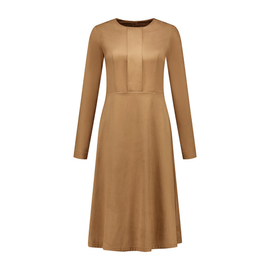 Port Lavande Jurk Hannah camel