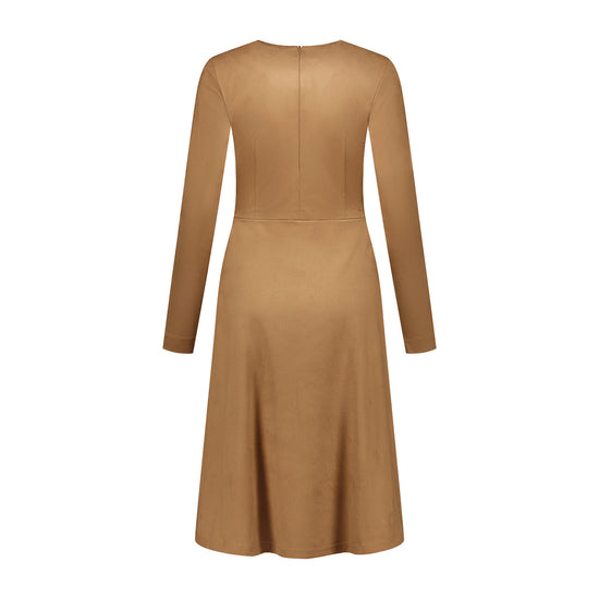 Port Lavande Jurk Hannah camel
