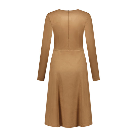 Port Lavande Jurk Hannah camel