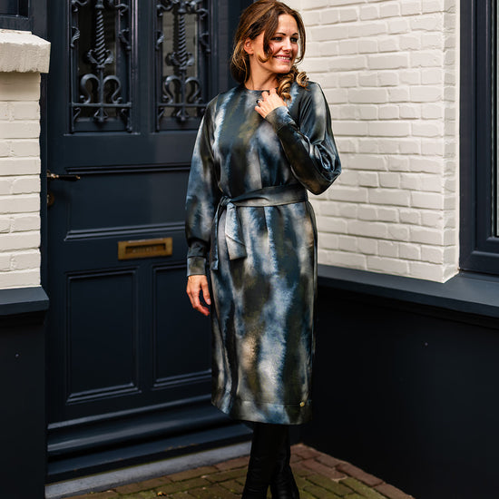 Port Lavande Jurk Isabel blauw