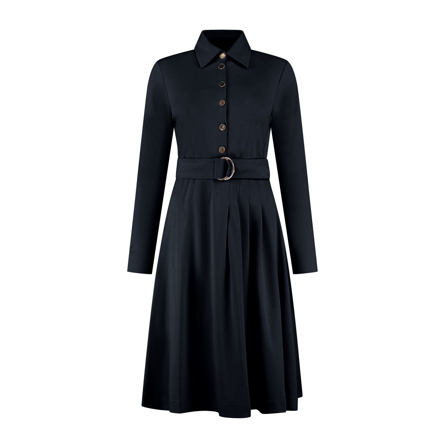 Port Lavande Jurk Jenthe donkerblauw