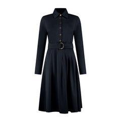 Jurk Jenthe donkerblauw