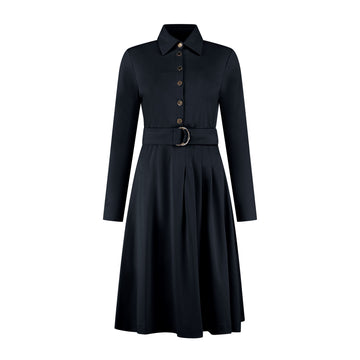 Port Lavande Jurk Jenthe donkerblauw
