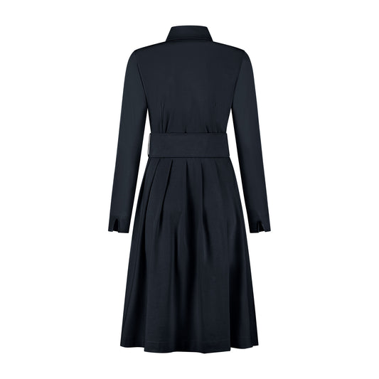 Port Lavande Jurk Jenthe donkerblauw