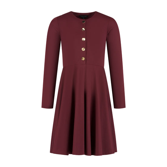 Port Lavande Jurk Lara bordeaux
