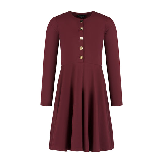 Port Lavande Jurk Lara bordeaux