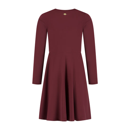 Port Lavande Jurk Lara bordeaux