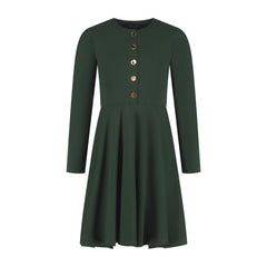 Dress Lara dark green