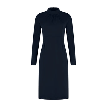 Port Lavande Jurk Leontien donkerblauw